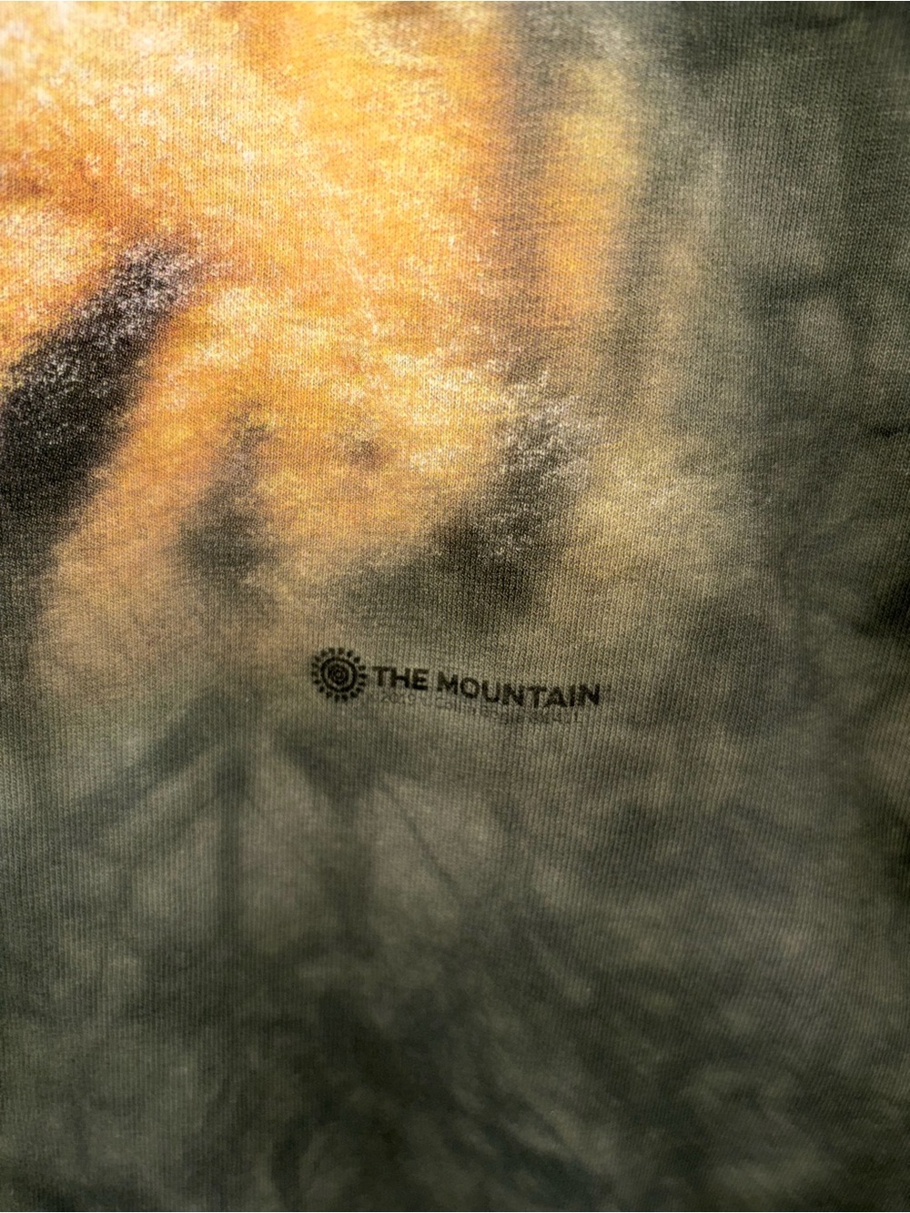 THE MOUNTAIN CHERISHED TIGER & CUB TIE DYE TEE - Picture 5 of 6